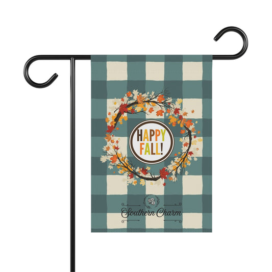 "Happy Fall" Garden & Home Banner