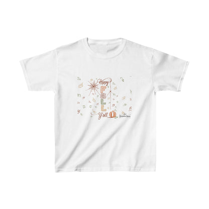 "Happy Fall Yall" Kids Heavy Cotton™ Tee